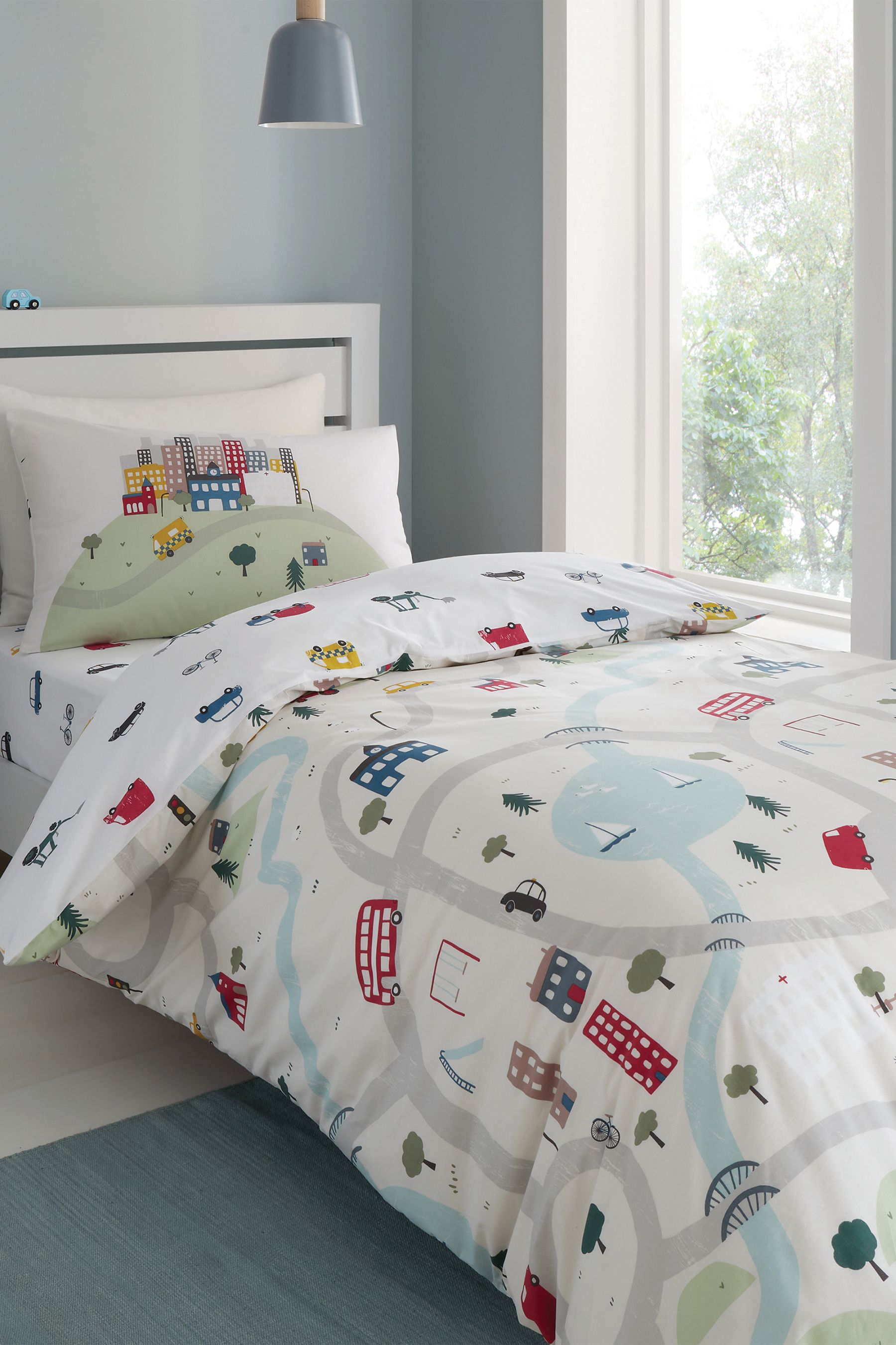 Boys transport bedding hotsell