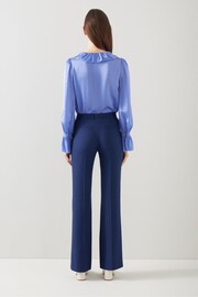 LK Bennett  Kennedy Lenzing™ Ecovero™ Viscose Blend Trousers - Image 2 of 5