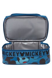 Smiggle Blue Mickey Mouse Disney Double Decker Lunchbox - Image 3 of 3