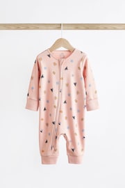 Multi Character Baby Footless Zip Sleepsuits 3 Pack (0mths-3yrs) - Image 5 of 12