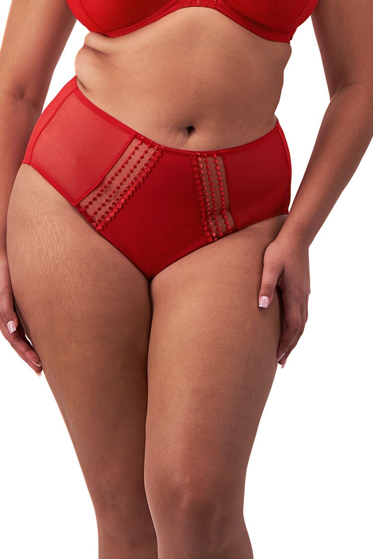 Elomi Haute Red Matilda Knickers - Image 2 of 5