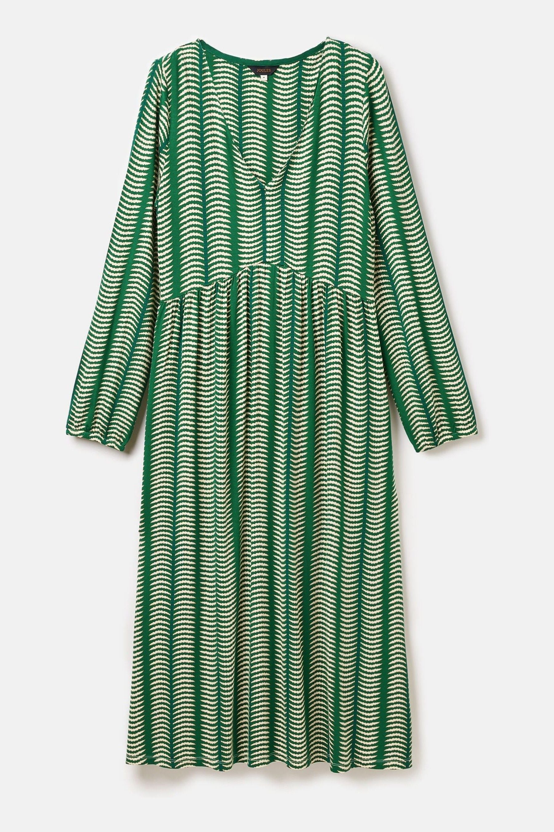 Buy Joules Nia Green Long Sleeve Midaxi Dress from the Next UK online shop