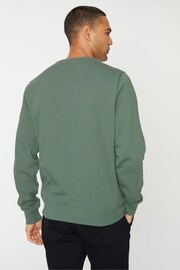 Threadbare Light Green Crew Neck Sweatshirt - Image 2 of 4