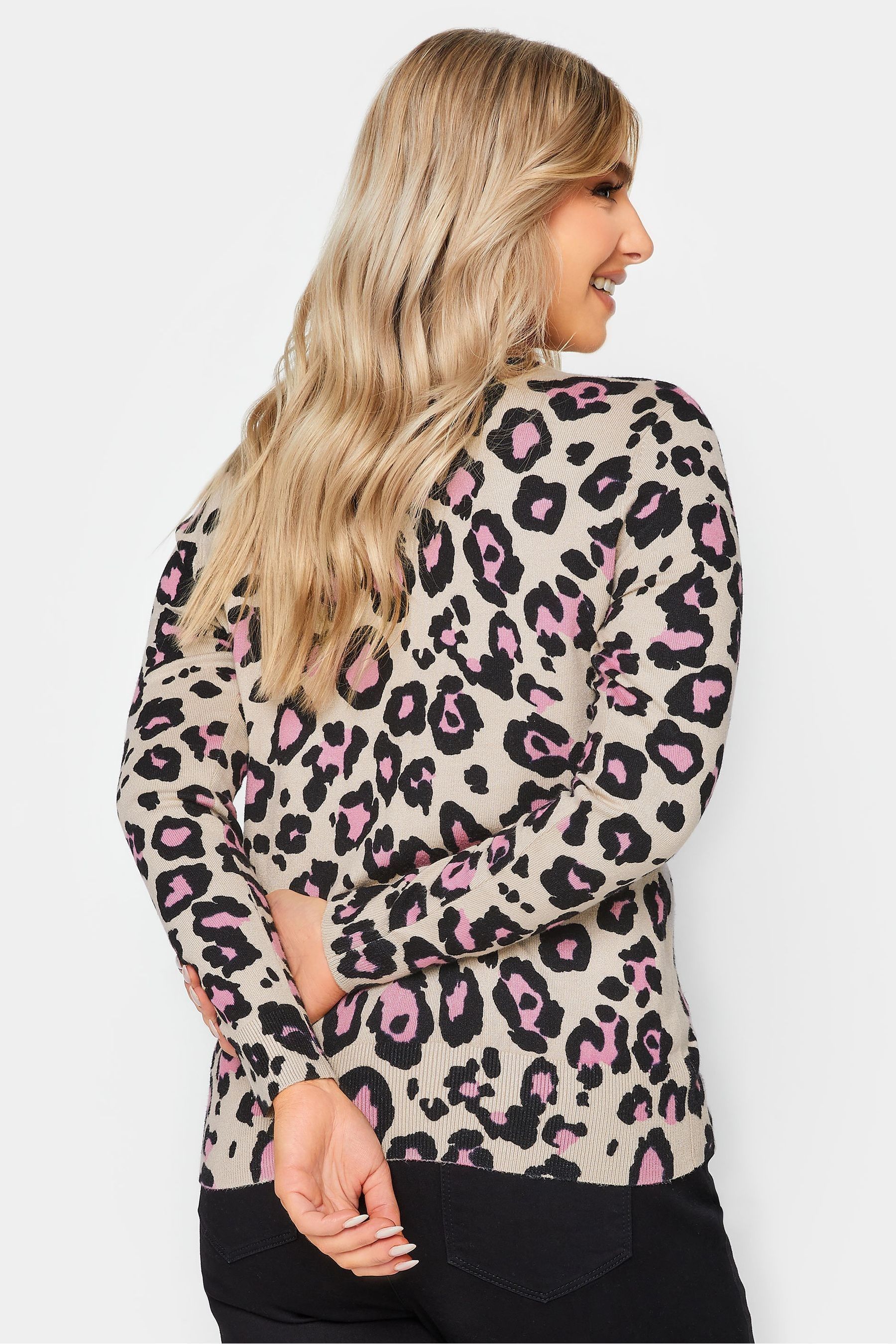 Leopard print jumper top next