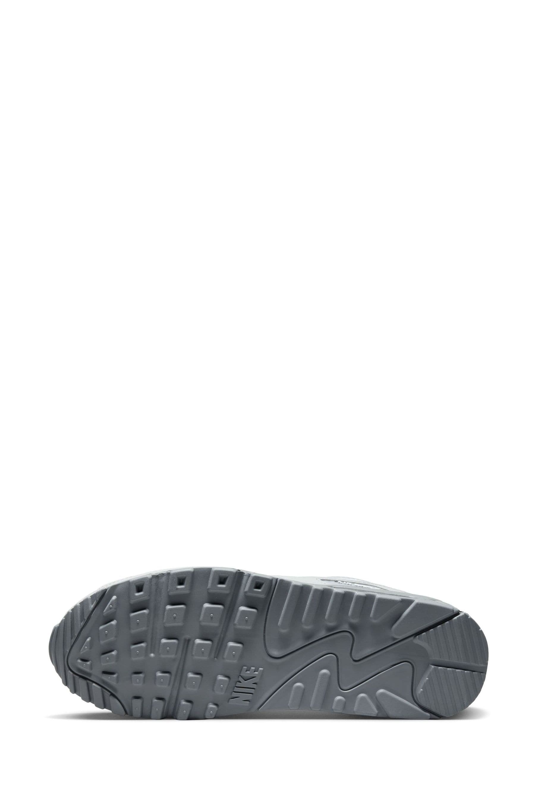 Nike Grey Ecru Air Max 90 Trainers