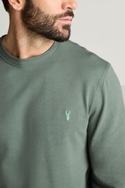 Green Lightweight Crew Neck Sweatshirt - Image 4 of 7