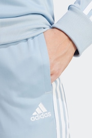 adidas Blue Sportswear Essential Tracksuit - Image 6 of 9