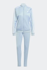 adidas Blue Sportswear Essential Tracksuit - Image 9 of 9