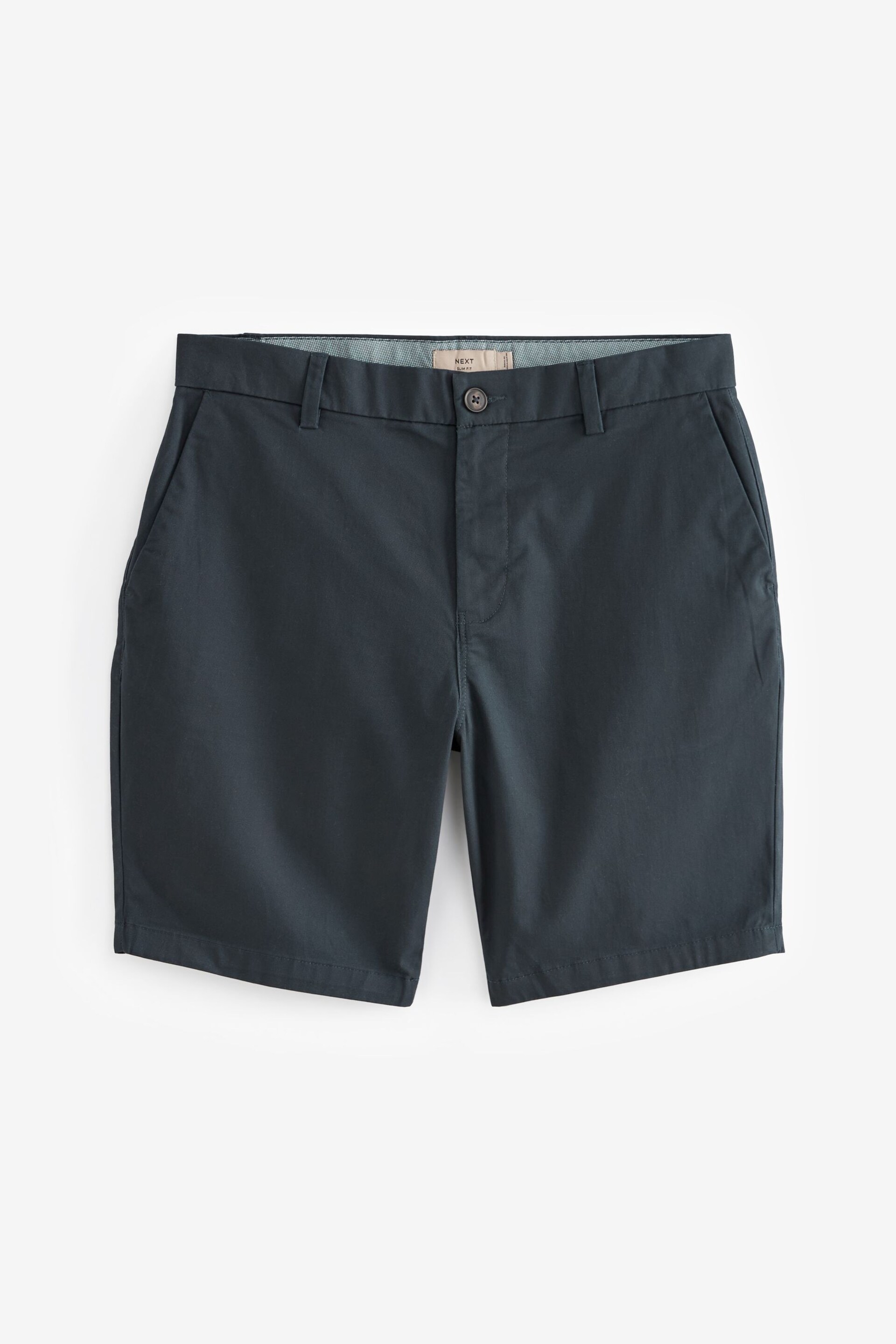 Navy/Stone Slim Fit Stretch Chinos Shorts 2 Pack - Image 11 of 17
