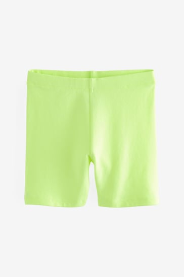Lime Green Cycle Shorts (3-16yrs)