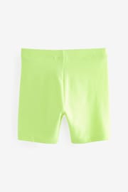 Lime Green Cycle Shorts (3-16yrs) - Image 2 of 3
