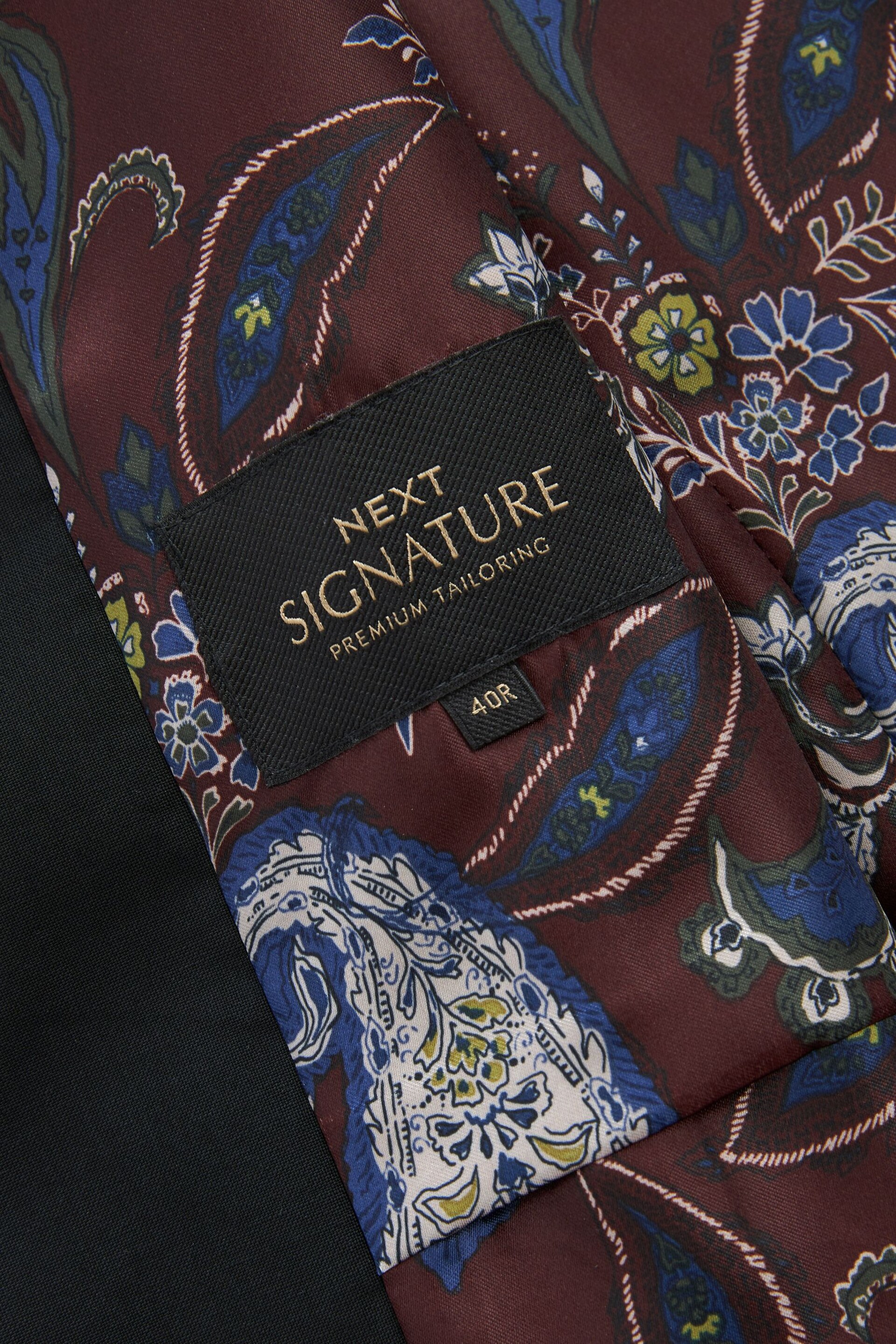 Black Signature Tollegno Wool Suit Waistcoat - Image 5 of 7