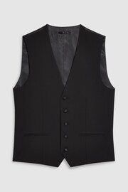 Black Signature Tollegno Wool Suit Waistcoat - Image 6 of 7