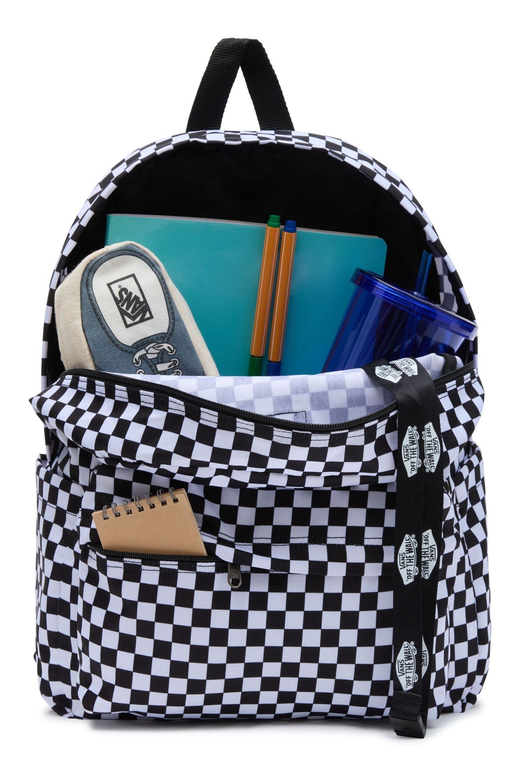 Buy Vans Black Check Old Skool Backpack from Next Germany