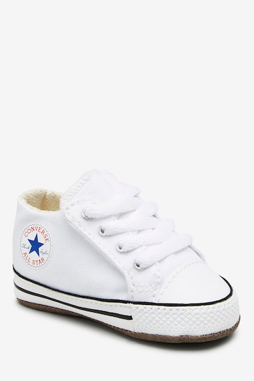 Converse White Chuck Taylor All Star Pram Shoes