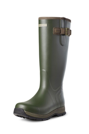Ariat Green Burford Insulated Rubber Wellies