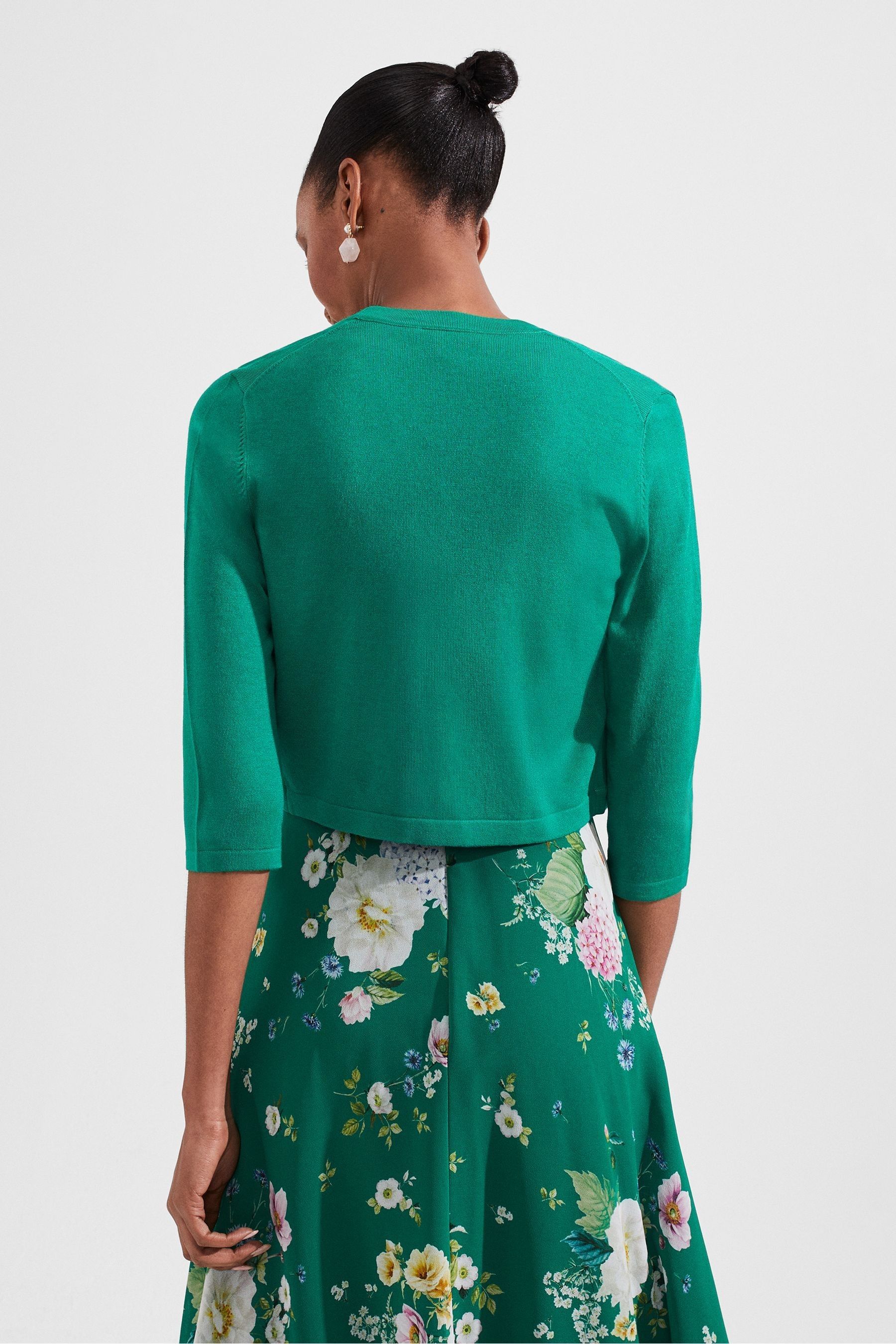 Pale green new arrivals bolero jacket