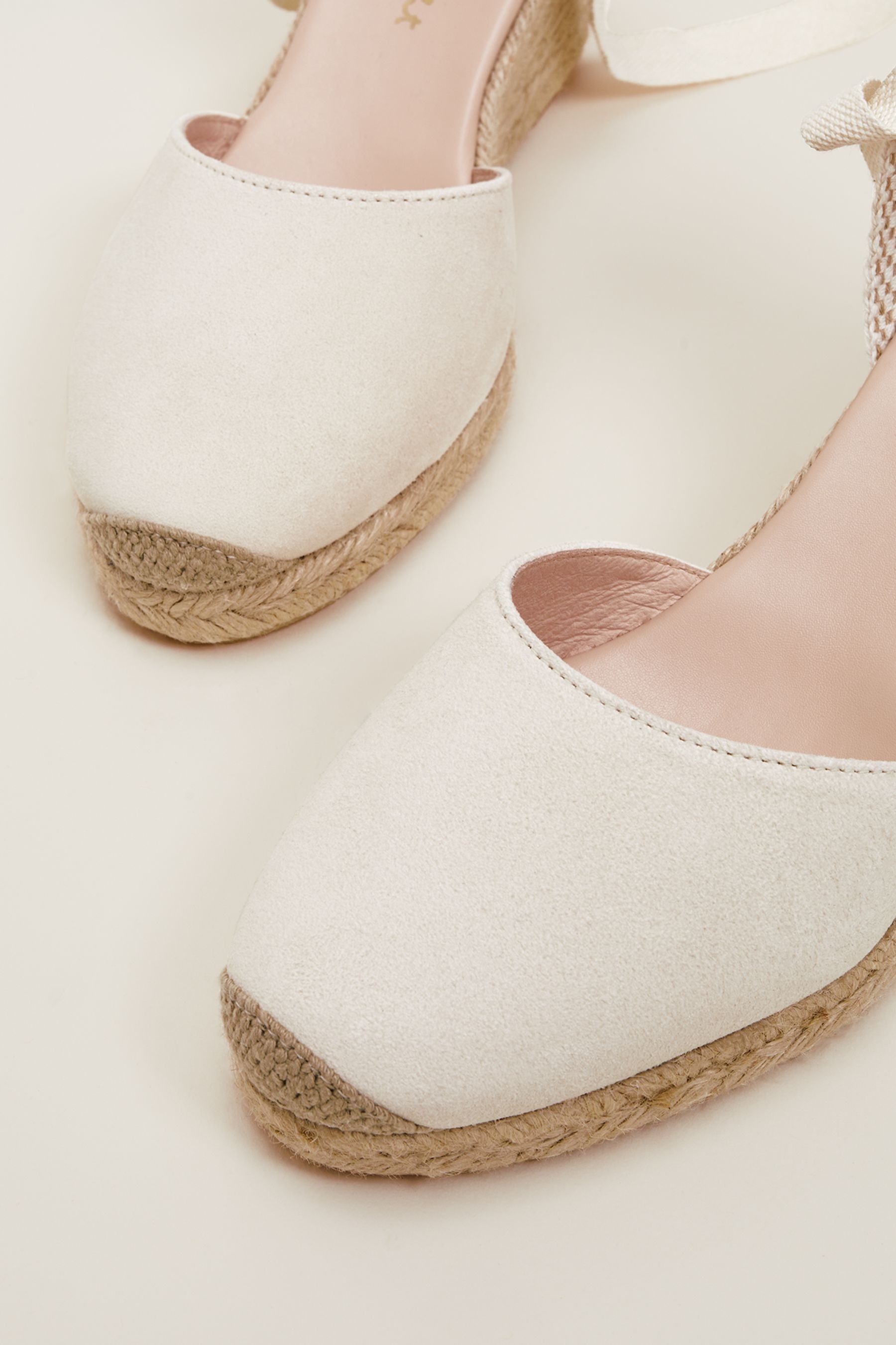 White tie espadrilles cheap