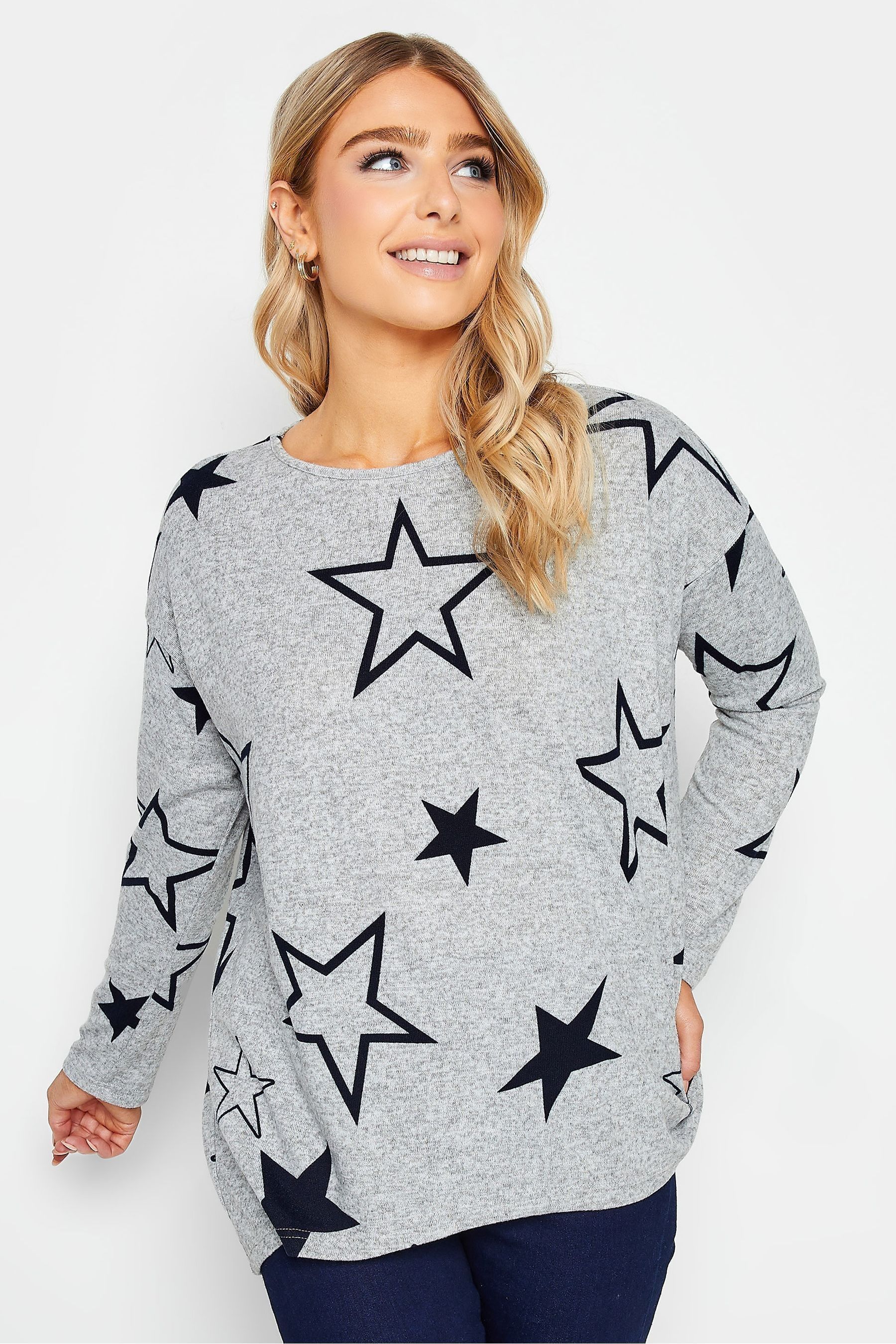 Next grey star best sale jumper