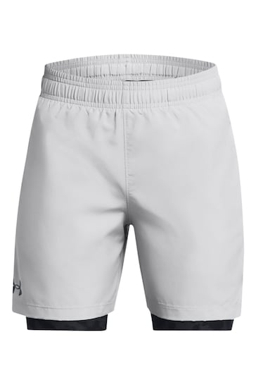 Under Armour Grey Woven 2-in-1 Shorts