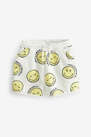 SmileyWorld Ecru Cream Runner Jersey Shorts (3-16yrs) - Image 5 of 7