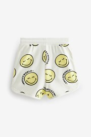 SmileyWorld Ecru Cream Runner Jersey Shorts (3-16yrs) - Image 6 of 7
