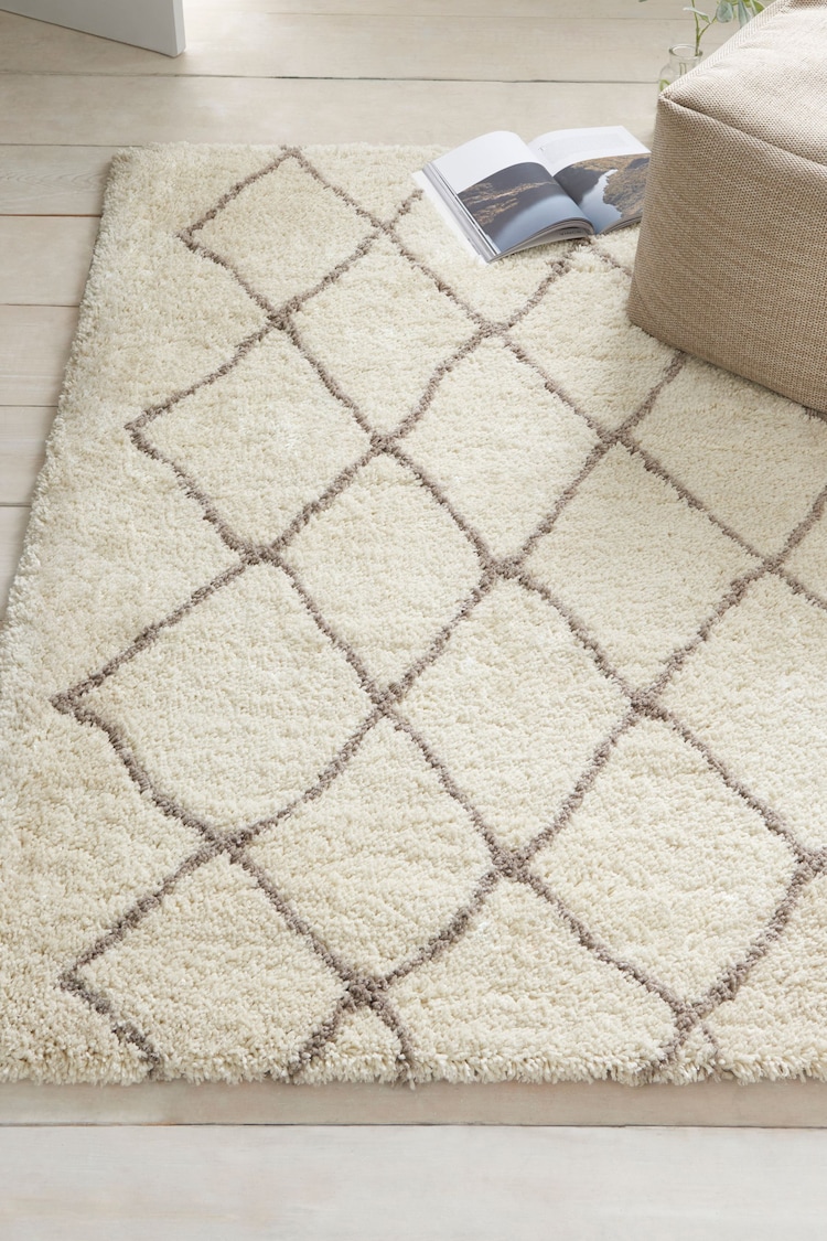 Cream Bronx Mono Berber Rug - Image 10 of 10