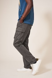 White Stuff Grey Kegworth Cargo Trousers - Image 3 of 6