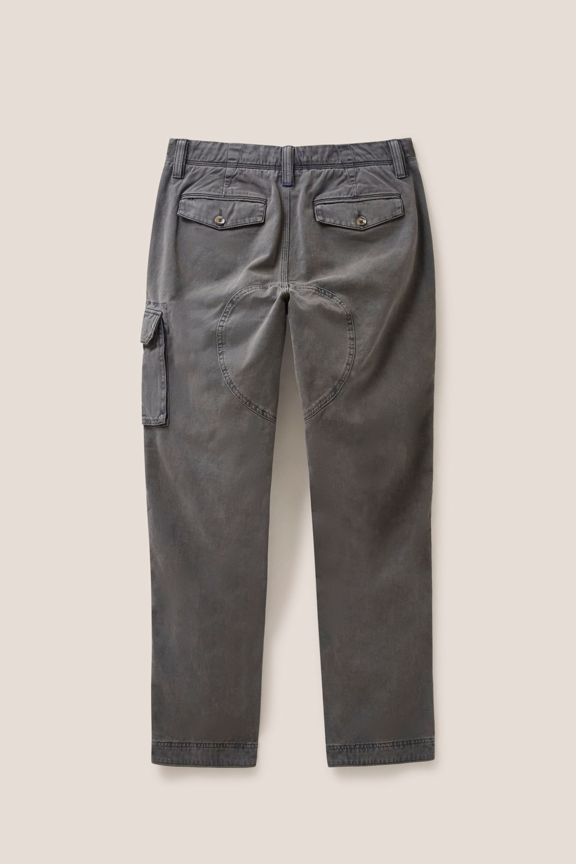 White Stuff Grey Kegworth Cargo Trousers - Image 6 of 6