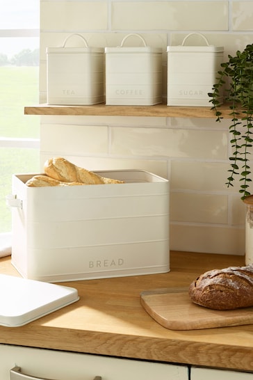 Off White Bowden Bread Bin