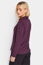 PixieGirl Petite Purple Cotton Slub Jersey Shirt - Image 3 of 4