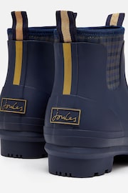 Joules Foxton Navy Blue Neoprene Lined Ankle Wellies - Image 4 of 6