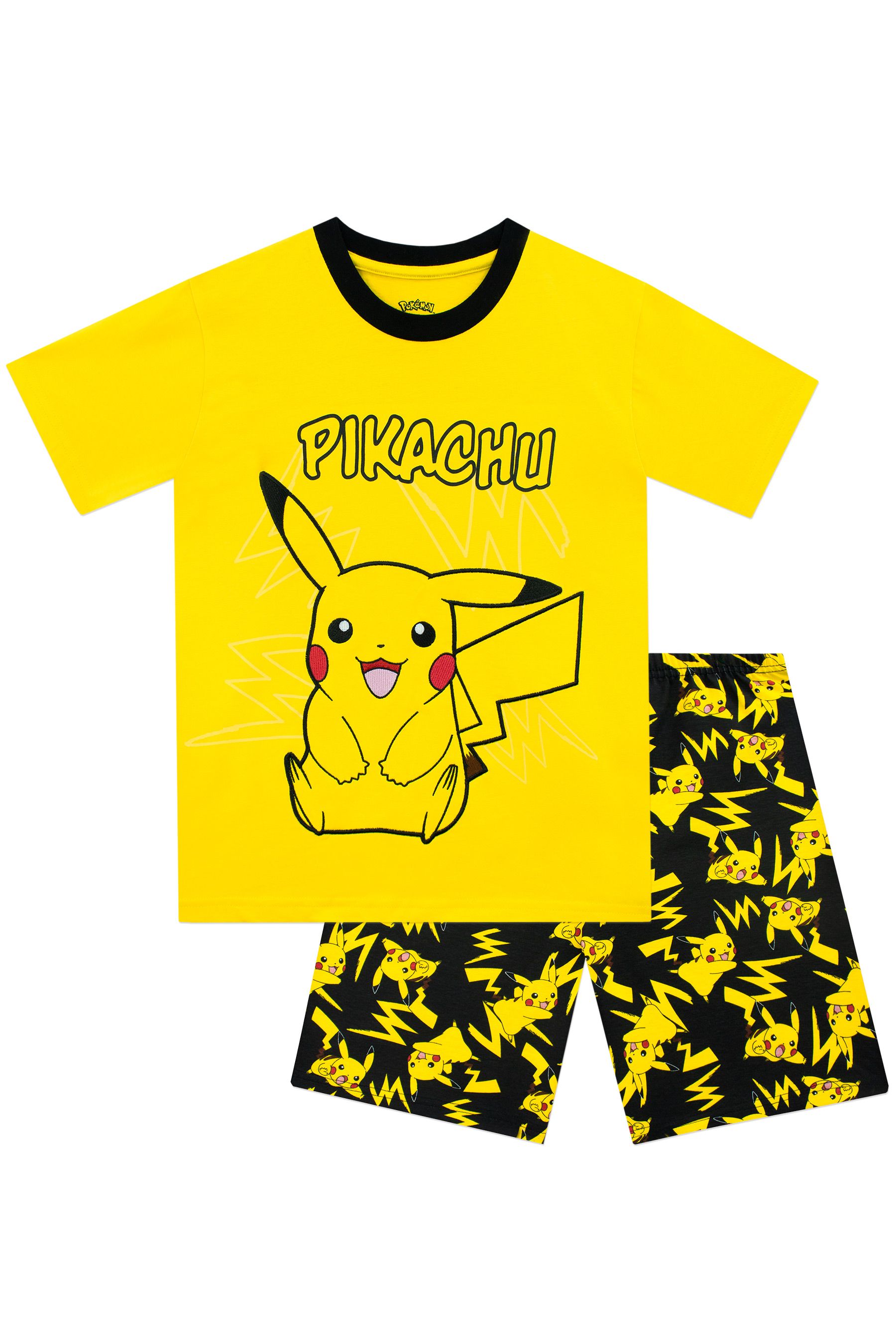 Buy Character Yellow Pokemon Short 100 Cotton Pyjamas from the Next UK online shop