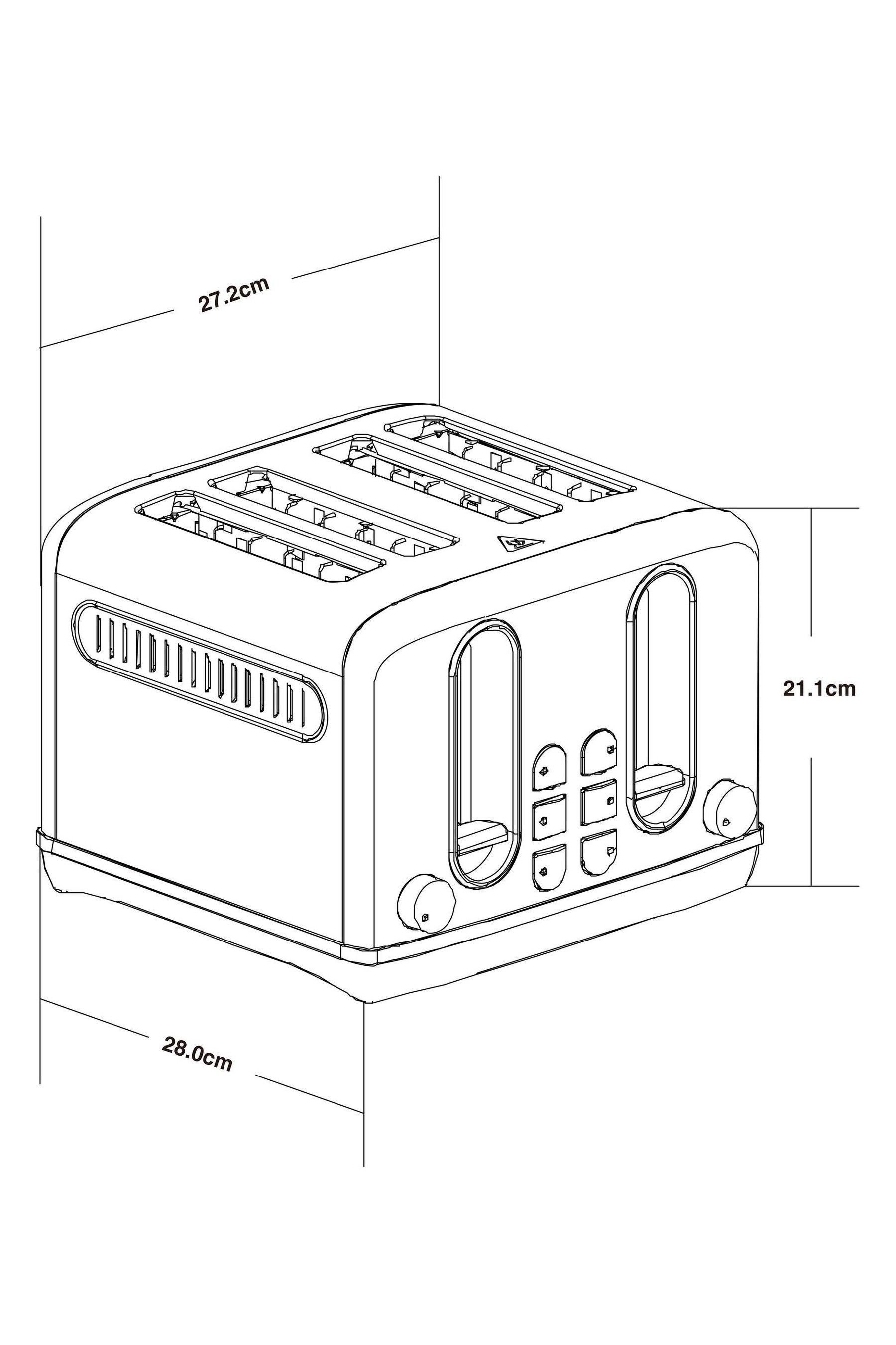 Yellow hotsell toaster asda