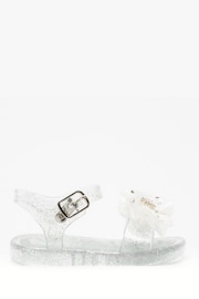 Lelli Kelly Bow Glitter Jelly Sandals - Image 1 of 5