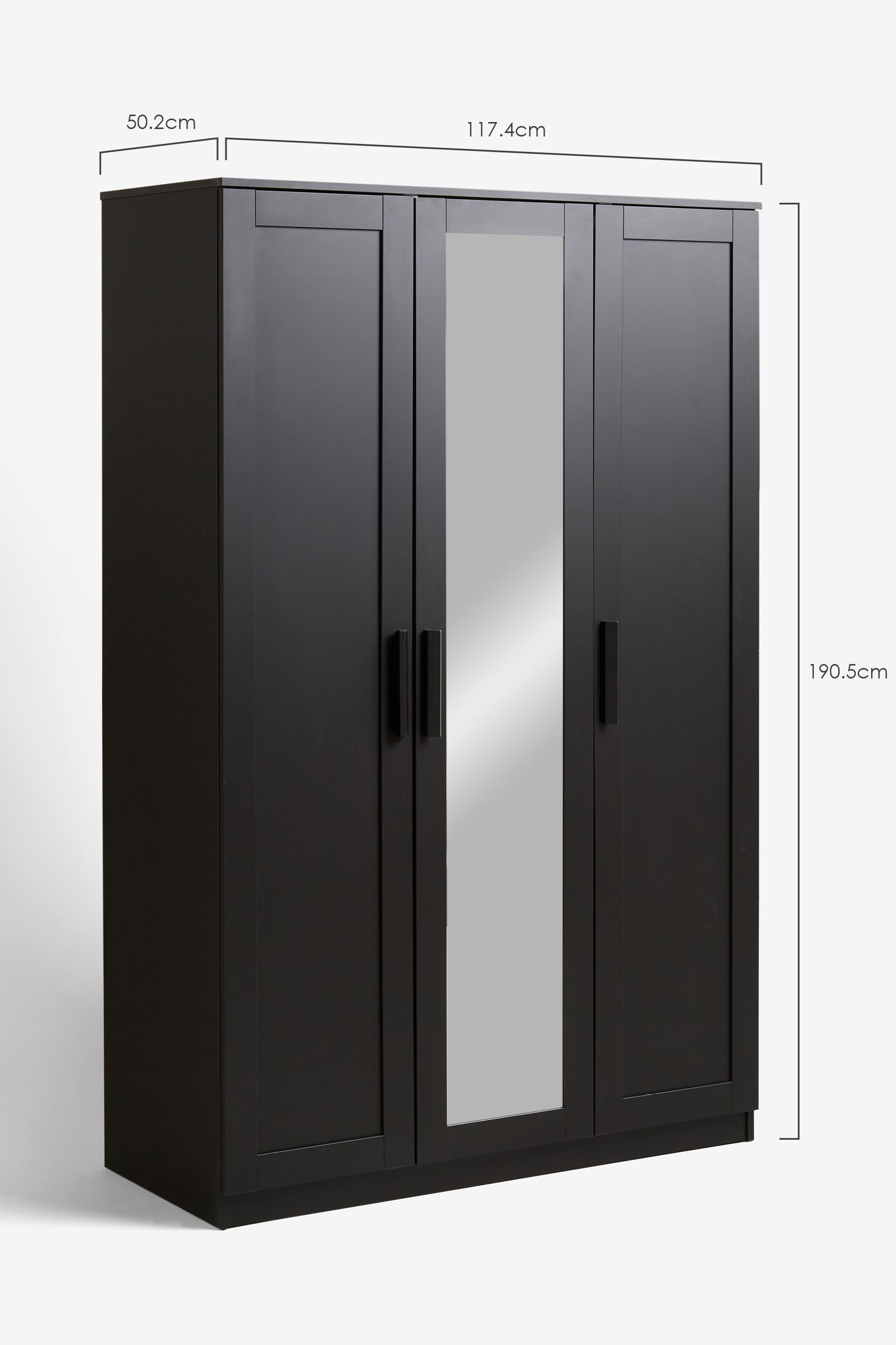 Flynn triple deals wardrobe