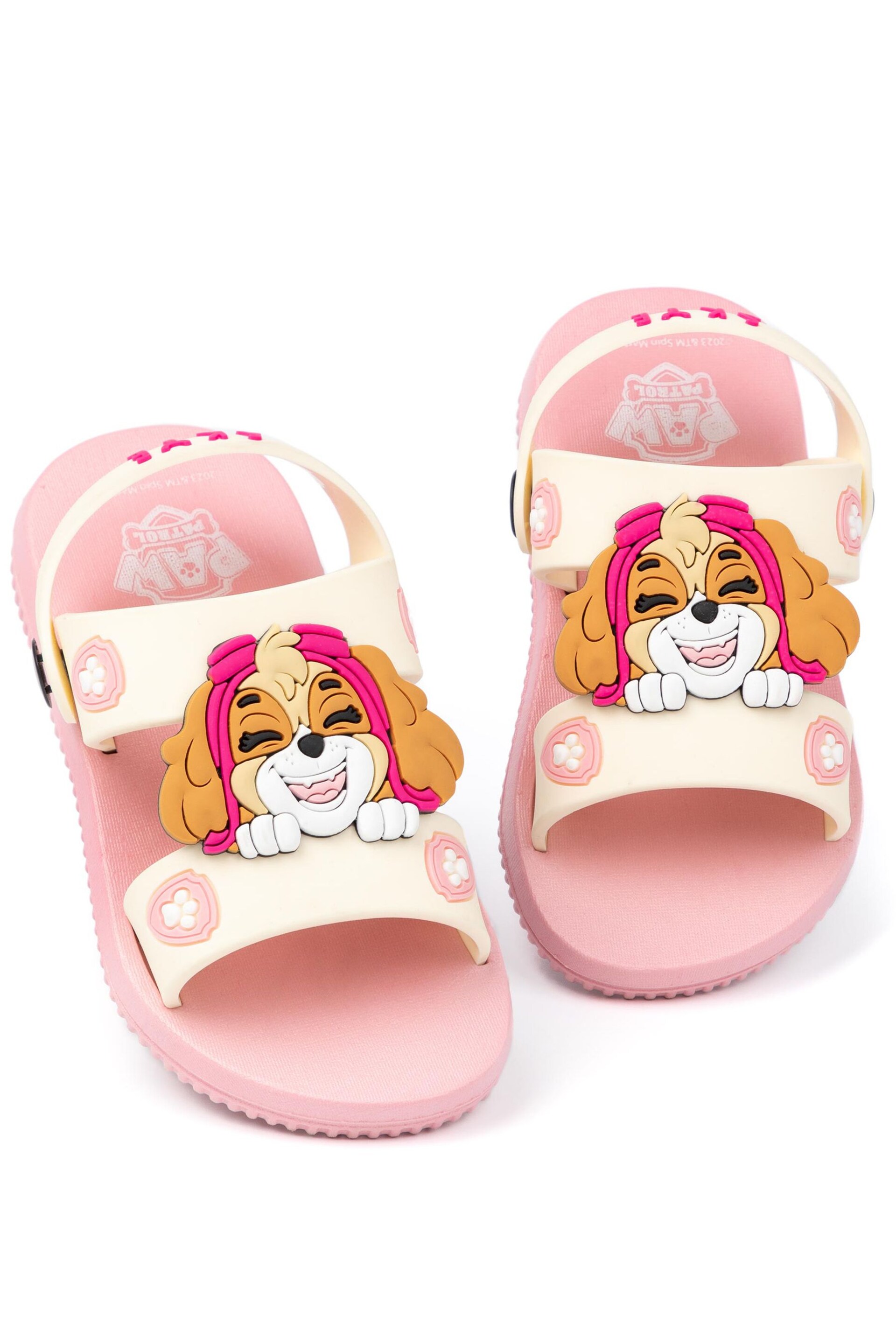 Vanilla Underground Pink Girls Paw Patrol Disney Sandals - Image 2 of 5