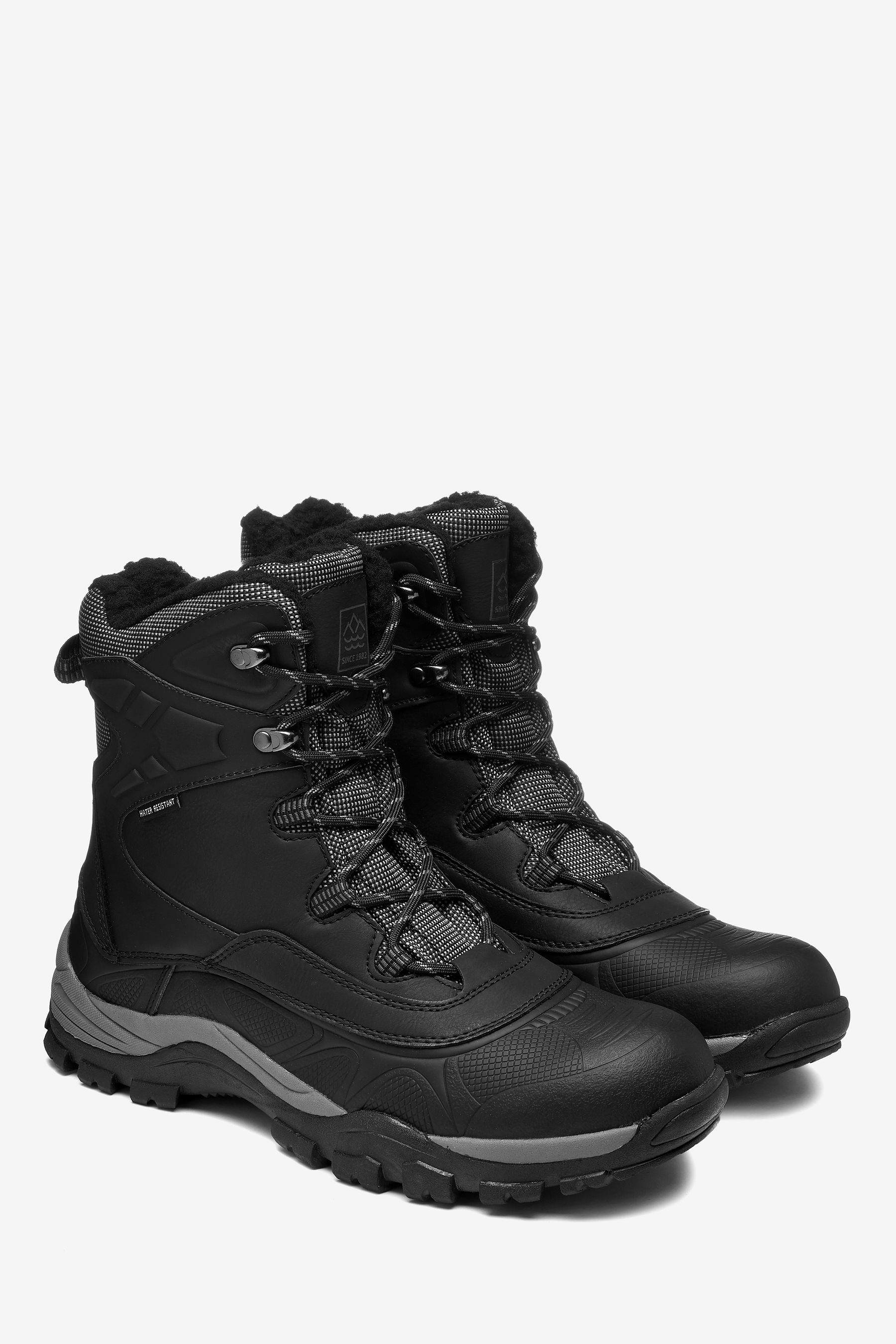 Buy Black Waterproof Tall Snow Boots from Next Bahrain