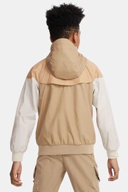 Nike Brown Windrunner Jacket - Image 2 of 8