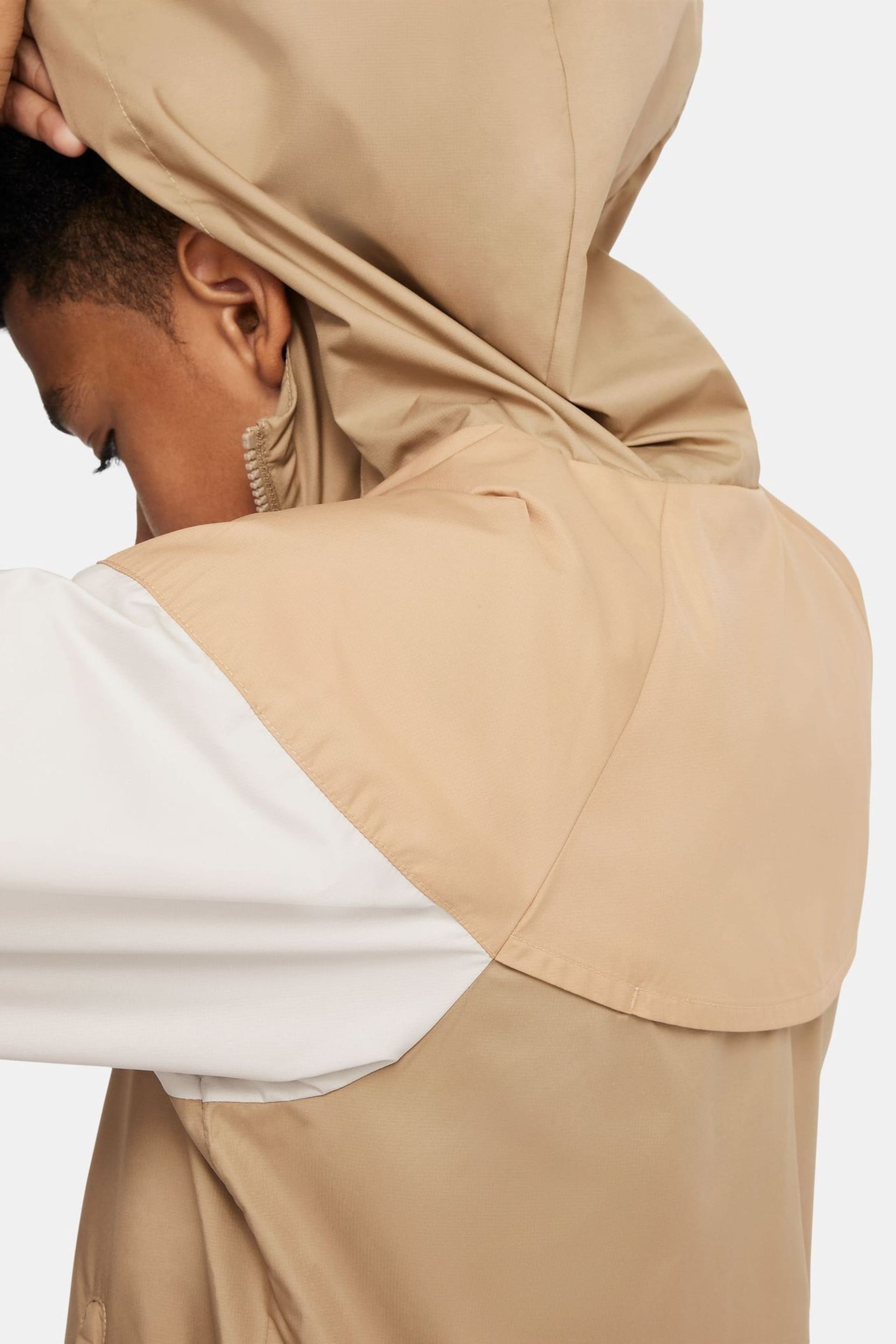 Nike Brown Windrunner Jacket - Image 8 of 8