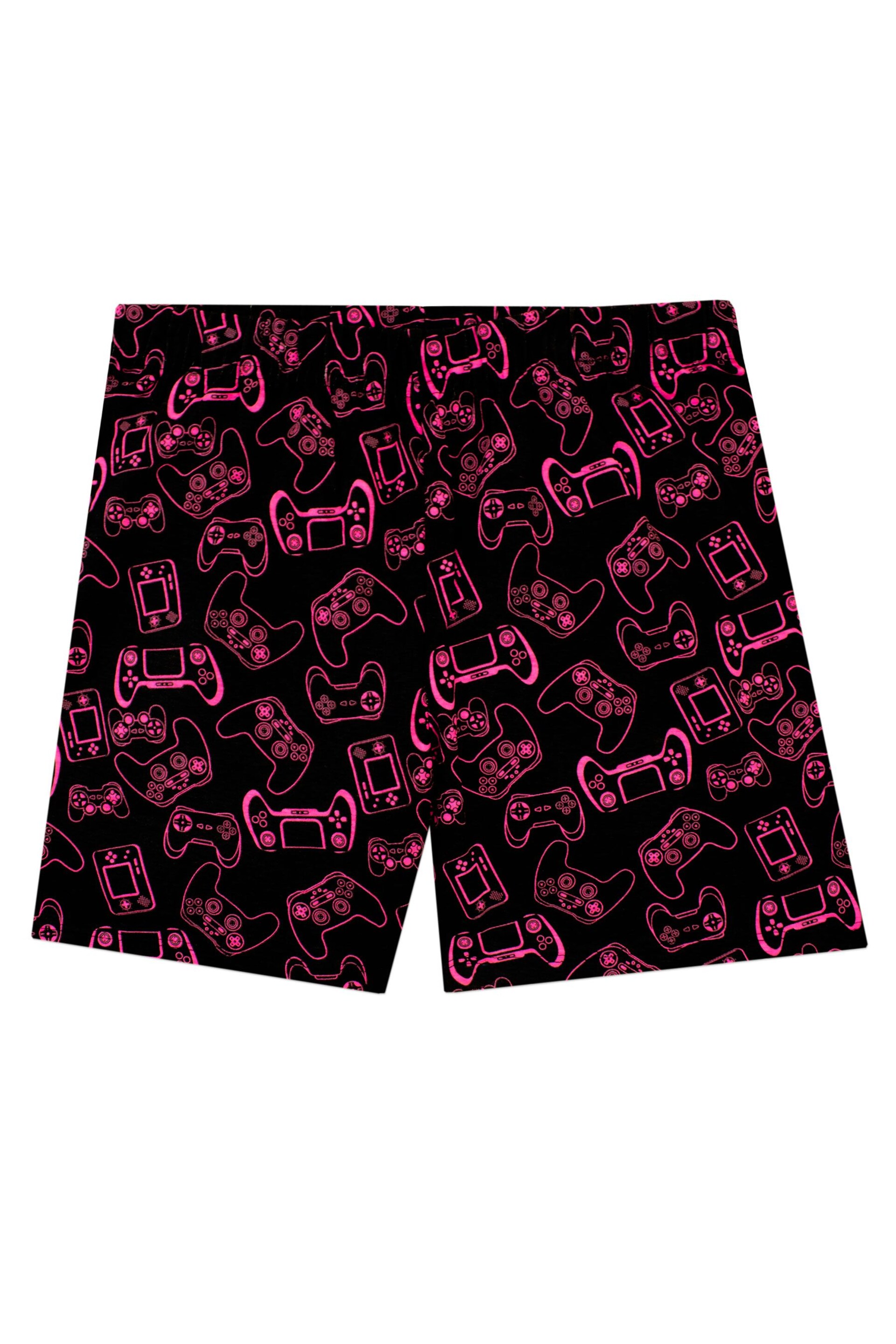 Harry Bear Black Gaming Short Pyjamas - Image 3 of 5