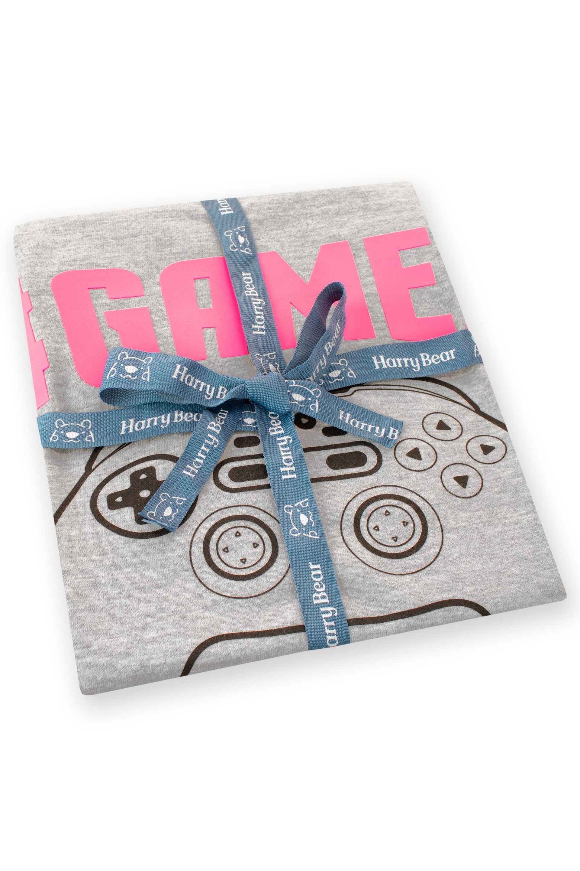 Harry Bear Black Gaming Short Pyjamas - Image 4 of 5