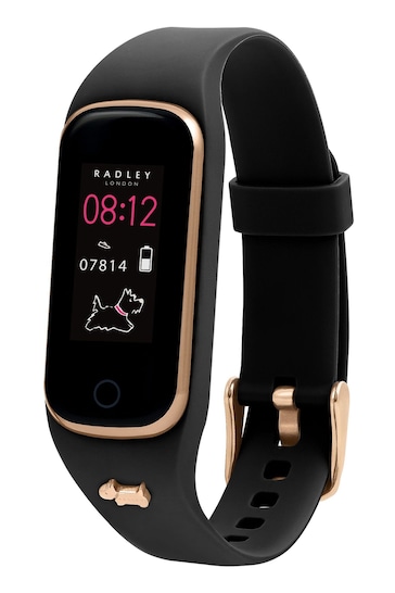 Radley Ladies Series 8 Smart Black Silicone Strap Watch RYS08-2084