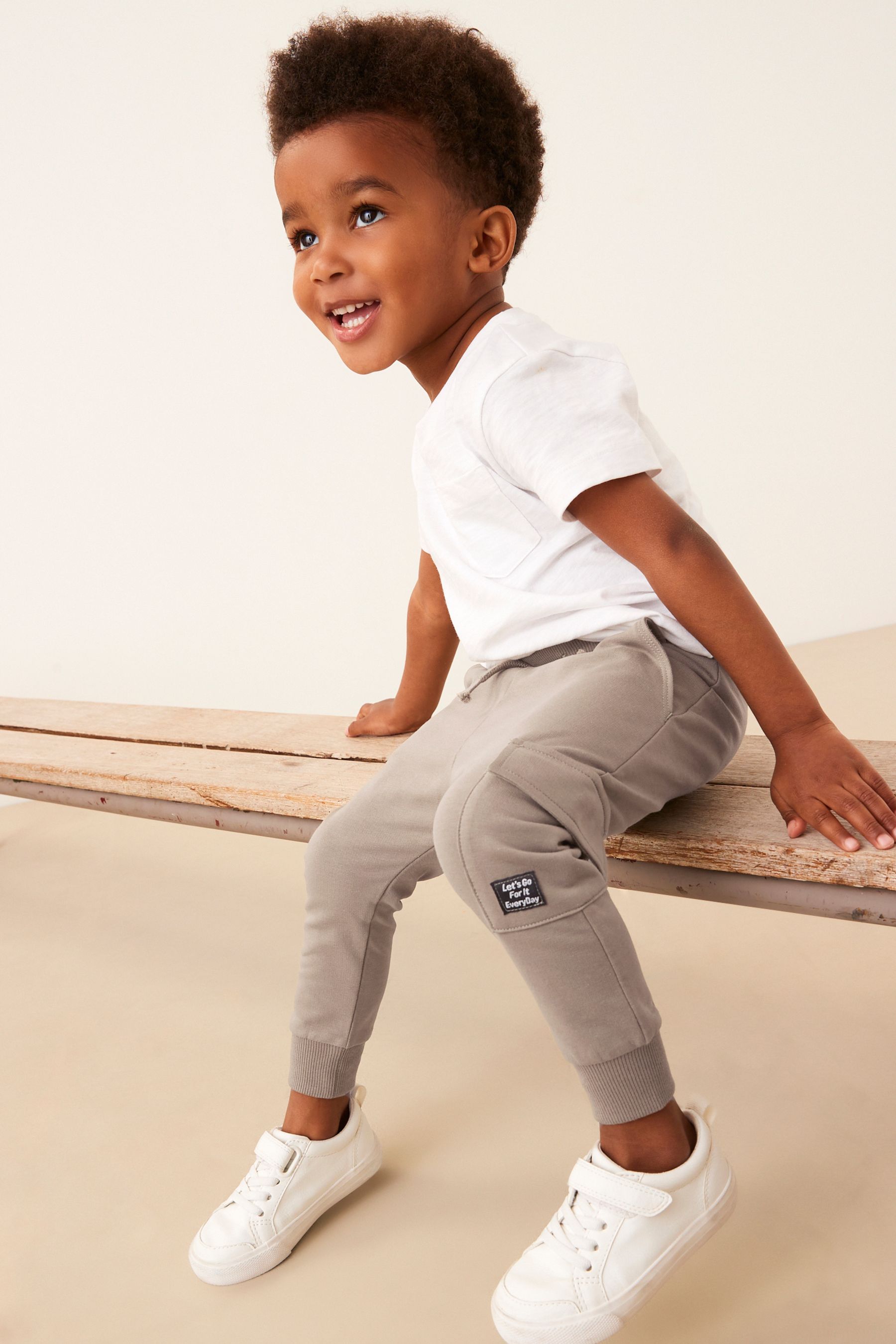 Buy Stone Super Skinny Utility Joggers 3mths 7yrs from the Next UK online shop