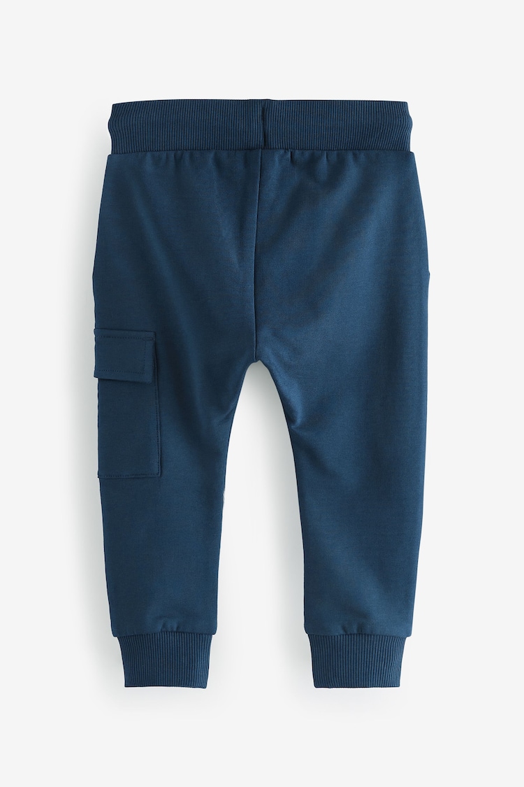 Navy Blue Super Skinny Utility Joggers (3mths-7yrs) - Image 2 of 3