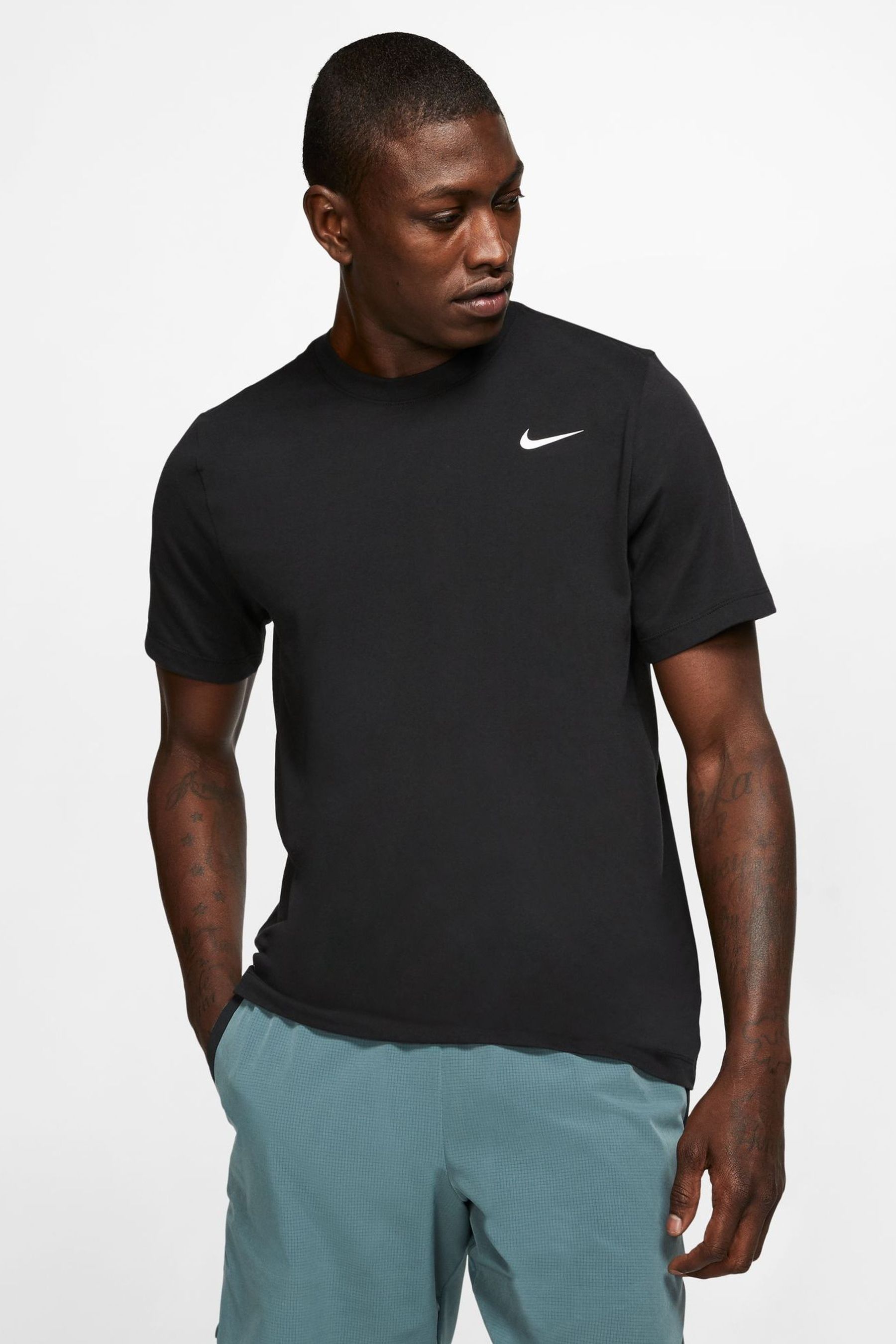 Buy Nike Black Dri FIT Training T Shirt from the Next UK online shop