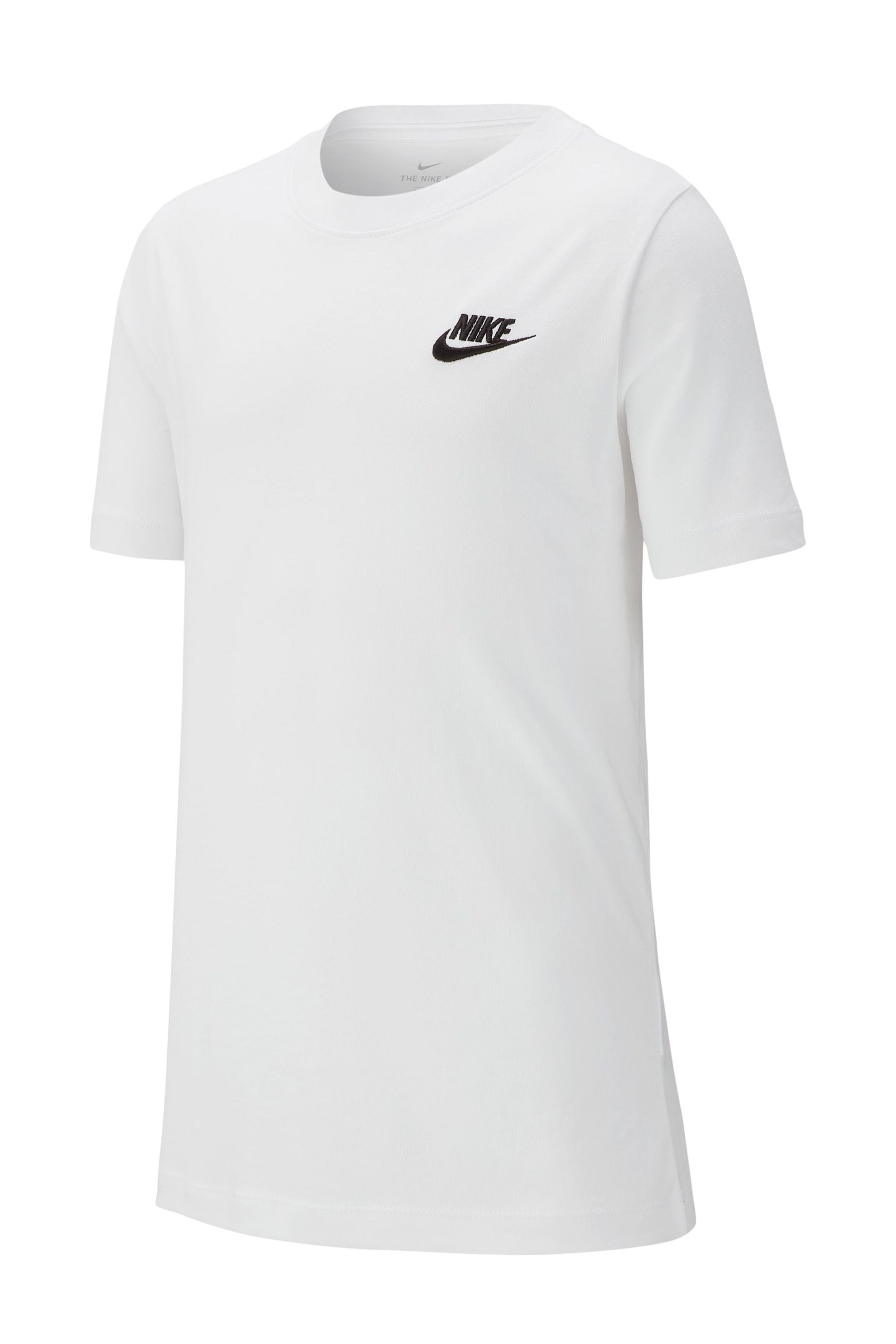 Buy Nike White 100 Cotton Futura T Shirt from the Next UK online shop
