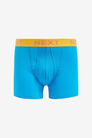 Bright Contrast Colour Waistband 10 pack A-Front Boxers - Image 4 of 13