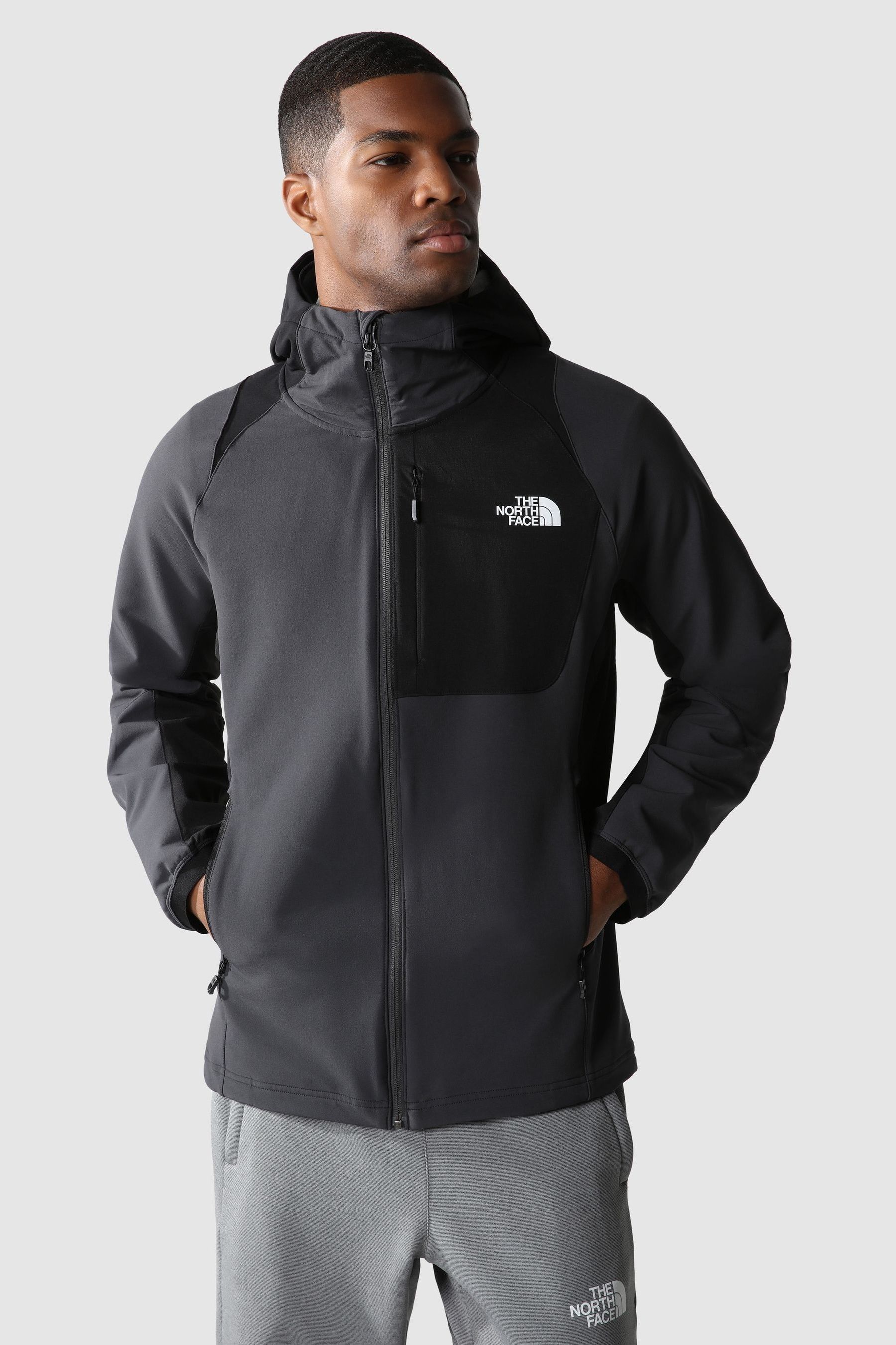 North face softshell grey store