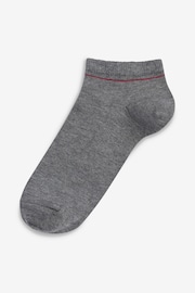 Grey Modal Trainer Socks 4 Pack - Image 3 of 5